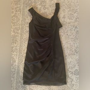 White by Vera Wang Navy Blue Dress